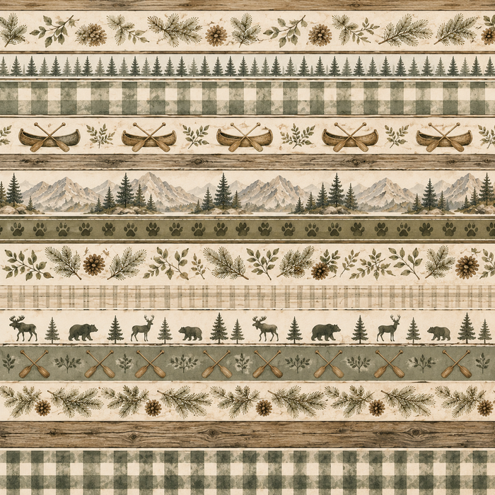 Cozy Cabin Scrapbook Kit