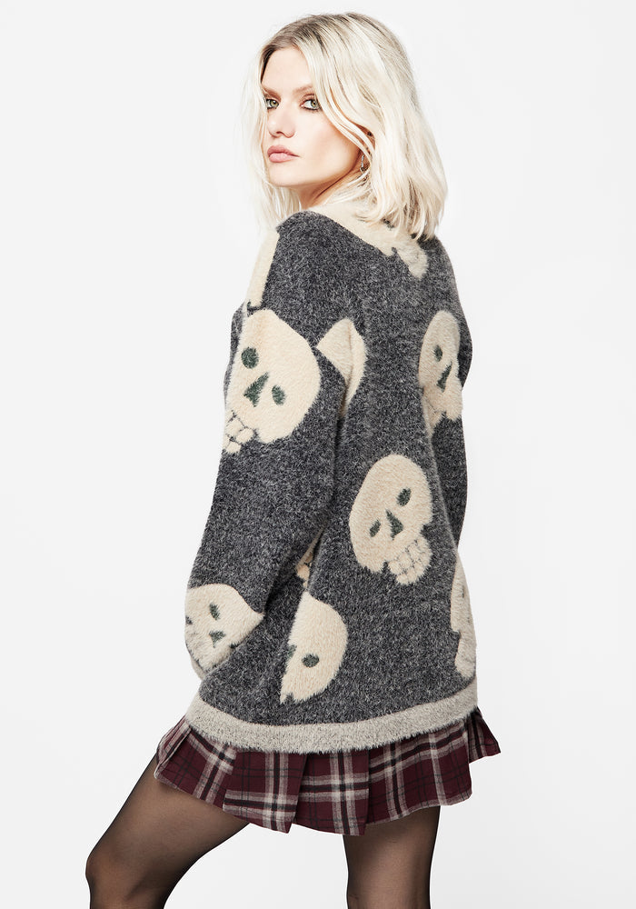 Crania Fluffy Knit Sweater