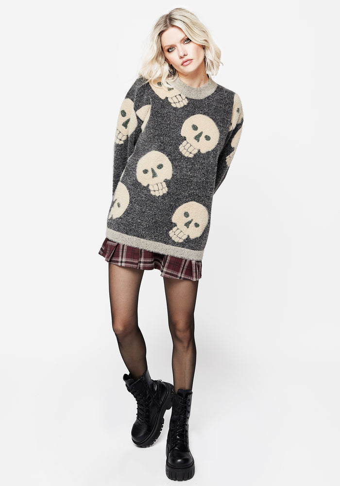 Crania Fluffy Knit Sweater
