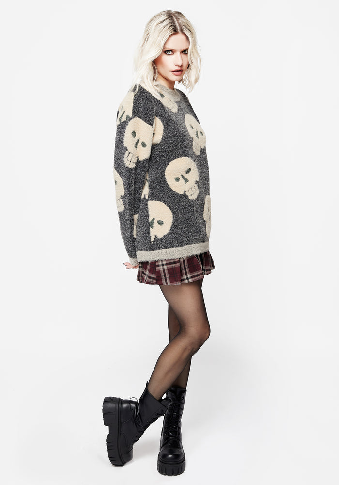Crania Fluffy Knit Sweater