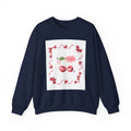 Crewneck Sweatshirt — Pink Cherry 'Pretty' Graphic Pullover