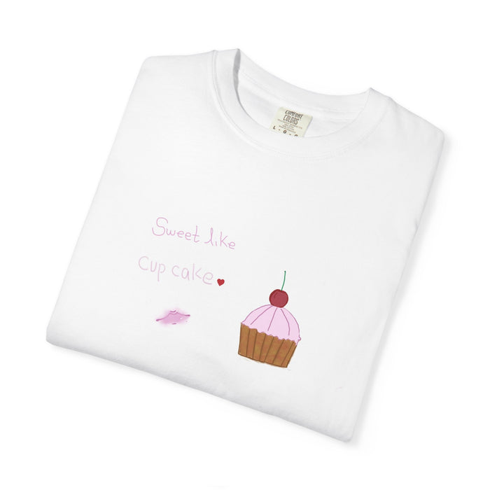 Cupcake Kisses T-Shirt — "Sweet Like Cupcake" Cute Pastry Graphic Tee