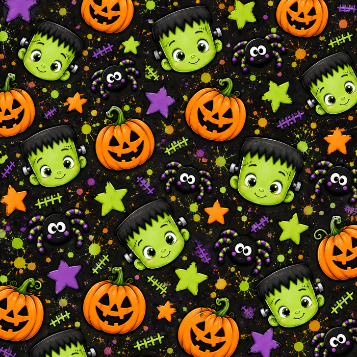 Cute Frankenstein Scrapbooking Kit