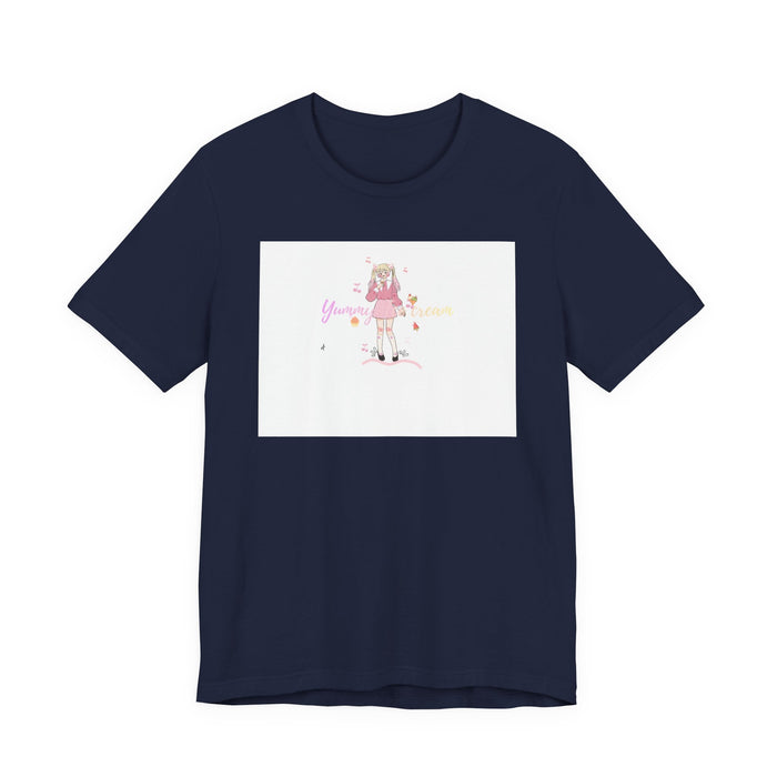 Cute Girl Skateboard Graphic Tee — "You Make Me Smile" Short Sleeve Shirt