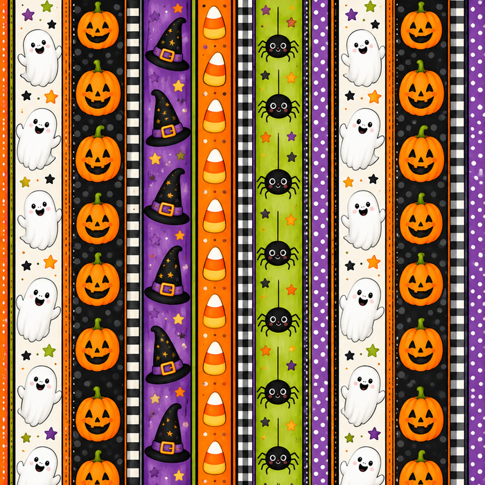 Cute Halloween Girl Scrapbook Kit