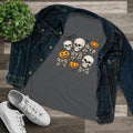 Cute Halloween Skull & Pumpkin T-Shirt