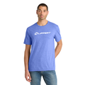 CVC T-Shirt - Electric Purple Heather - White Lippert Logo