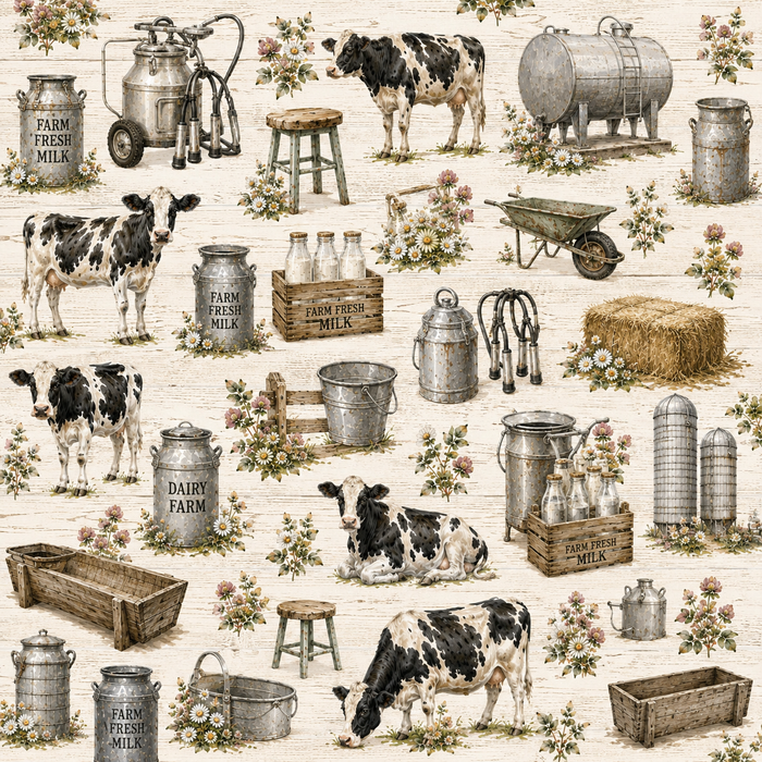 Dairy Farm Scrapbook Kit