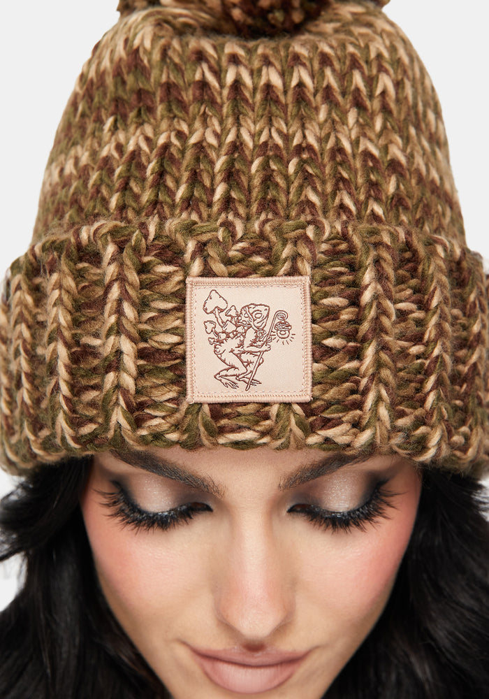 Daphne Frog Patch Cable Beanie