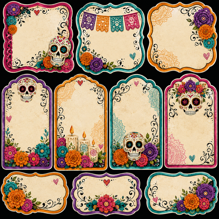 Day of the Dead Scrapbook Kit