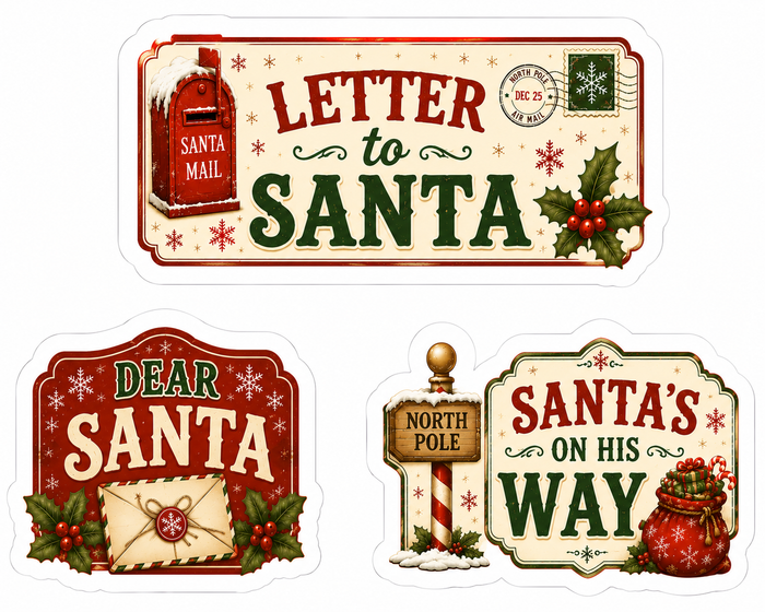Dear Santa Scrapbooking Kit