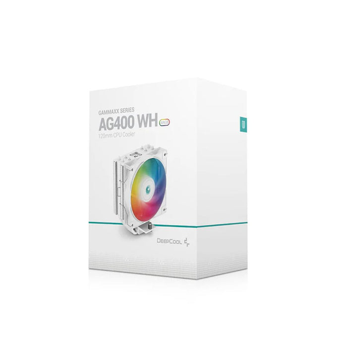 Deepcool AG400 ARGB Single Tower - White