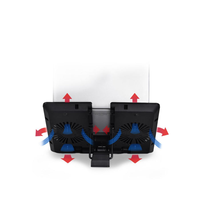 DeepCool U Pal Laptop Cooling Pad Laptop Size Up to 15.6