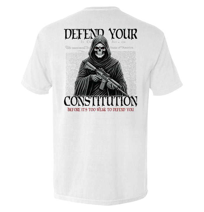Comfort Colors Pocket Tee / White / S