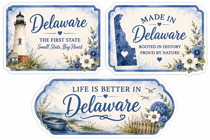 Delaware Scrapbook Kit