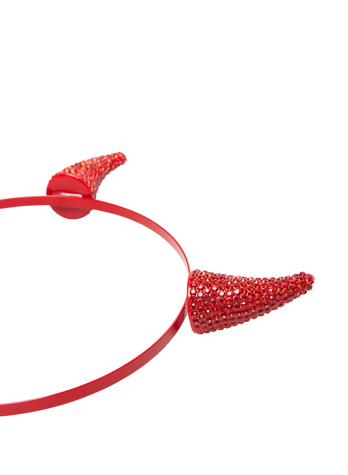 Devil Headband-rouge-flat