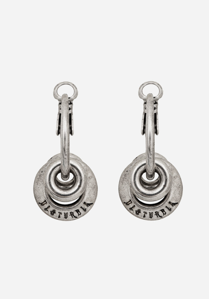 Disturbia Ring Hoop Earrings