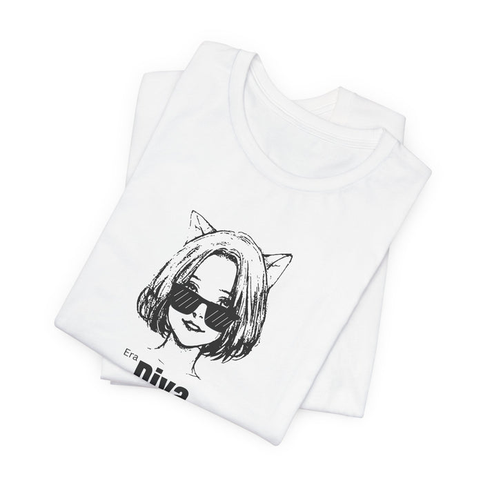 Diva Cat-Ears Tee – 'Diva' Graphic Short Sleeve T-Shirt