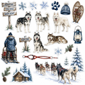 Dog Sledding Scrapbook Kits
