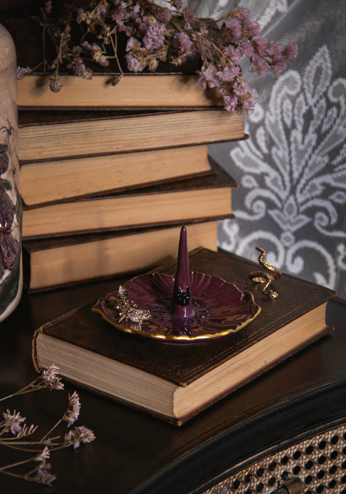 Domaine Baroque Ceramic Poppy Trinket Dish