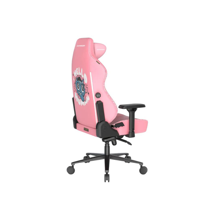 DXRacer CRAFT Pro Hello Cat Leatherette Gaming Chair - Pink