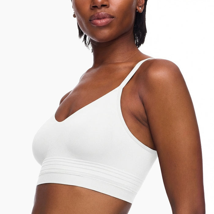 Easy Does It® Allover Smoothing Seamless Longline Bra