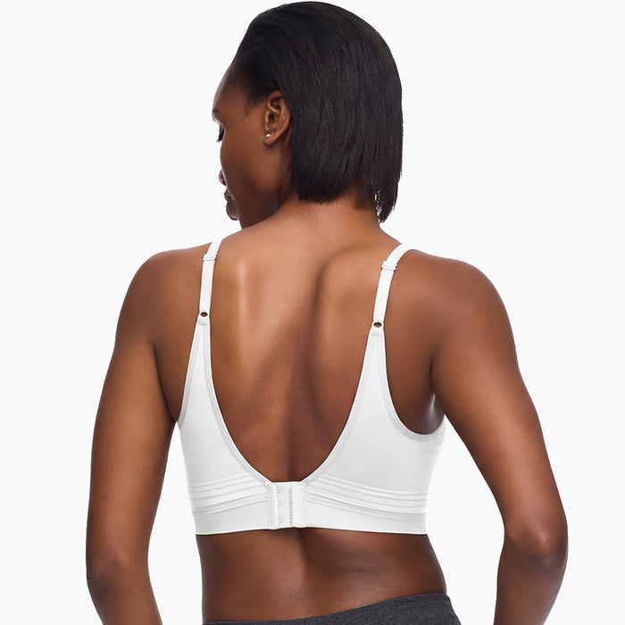 Easy Does It® Allover Smoothing Seamless Longline Bra