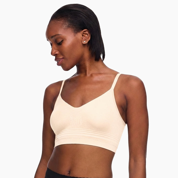 Easy Does It® Allover Smoothing Seamless Longline Bra