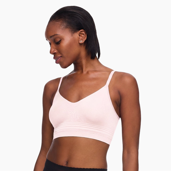 Easy Does It® Allover Smoothing Seamless Longline Bra