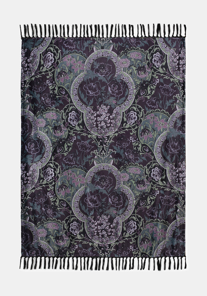 Effie Velvet Tassel Blanket