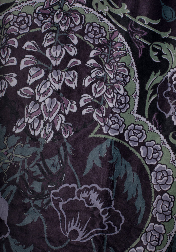 Effie Velvet Tassel Blanket