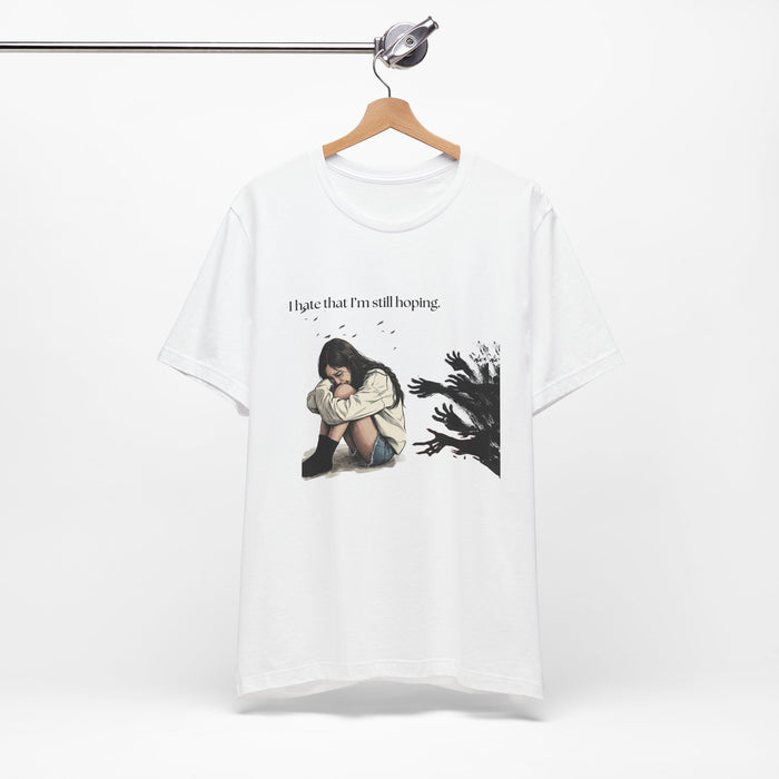 Emo Girl 'I Hate That I'm Still Hoping' Graphic Tee