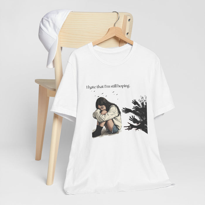 Emo Girl 'I Hate That I'm Still Hoping' Graphic Tee