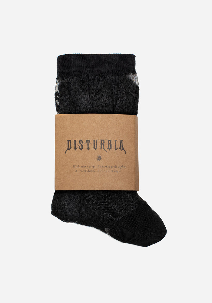 Esoteric Fern Lace Socks