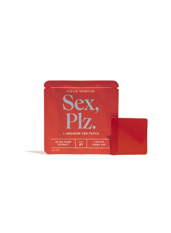 Fleur Marché Sex Plz Patch-red