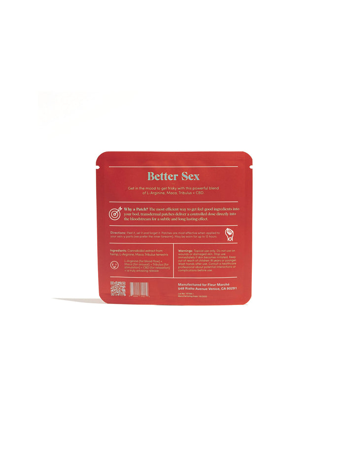 Fleur Marché Sex Plz Patch-red-back