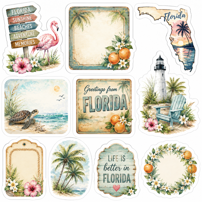 Florida Scrapbook Kit
