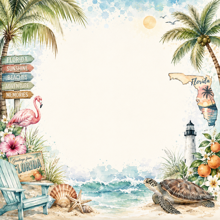 Florida Scrapbook Kit
