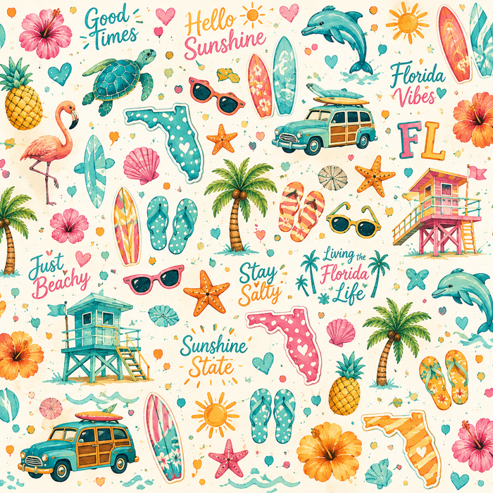 Florida Scrapbook Kit