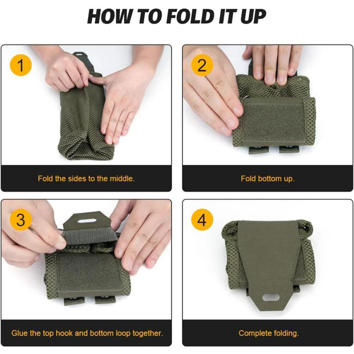 Foldable MOLLE Dump Pouch