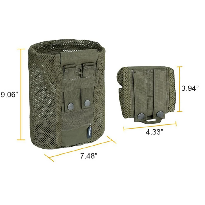 Foldable MOLLE Dump Pouch