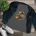 Football Game Day Women's Tee — Retro Helmet, Cleats & 'Game Day' Graphic