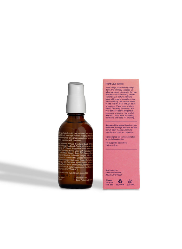 Foria Intimacy Massage Oil-back