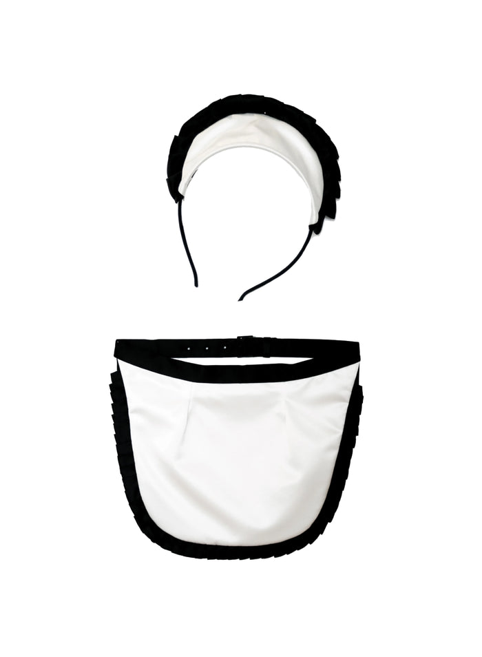 French Maid Set-white-flat