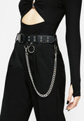 Fury Double Eyelet Chain Belt