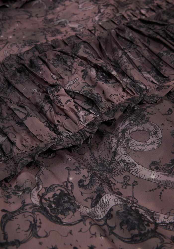 Gaia Celestial Ruched Bedding - US King
