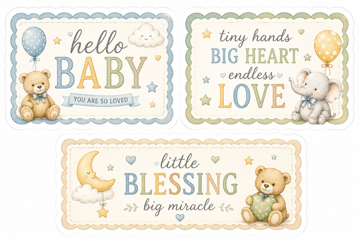 Generic Baby Scrapbook Kit