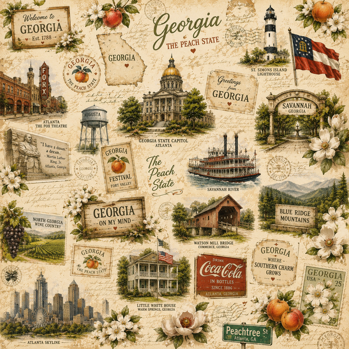 Georgia Scrapbook Kit