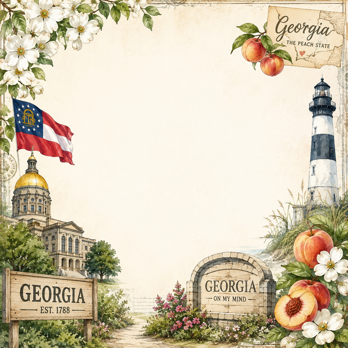 Georgia Scrapbook Kit
