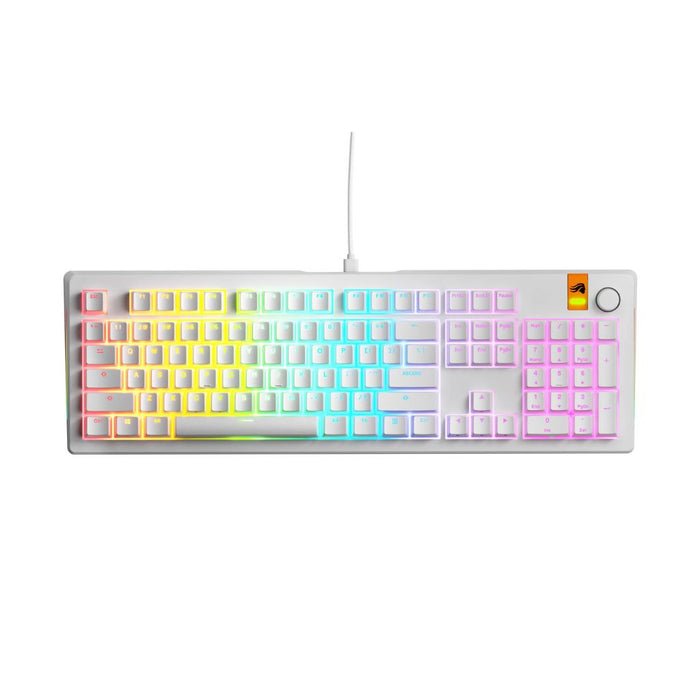 Glorious GMMK 3 Full-Size Gaming Keyboard - White